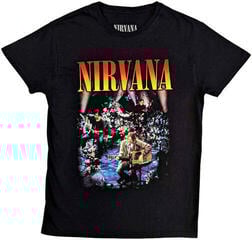 Majica Nirvana Unplugged Photo Unisex Majica s kratkimi rokavi/Black/Kratki
