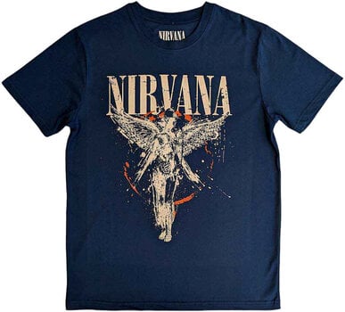 T-shirt Nirvana T-shirt In Utero Blue S - 1