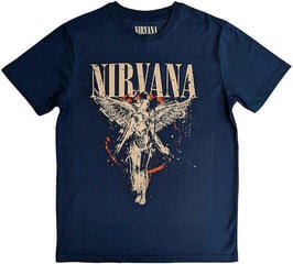 Риза Nirvana In Utero Unisex Тениска с къс ръкав/Blue/Къси