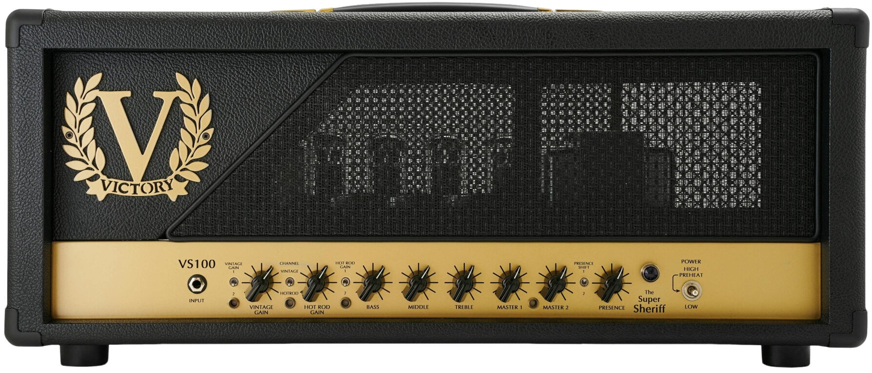 Ampli guitare à lampes Victory Amplifiers Sheriff 100 Head Wide Body
