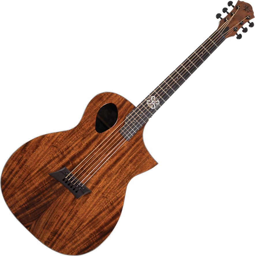 Elektro-Akustikgitarre Michael Kelly Forte Port Gloss Koa Elektro-Akustikgitarre