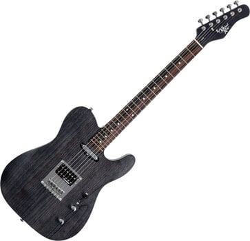 Guitare électrique Michael Kelly 54 Open Pore Faded Black Guitare électrique - 1