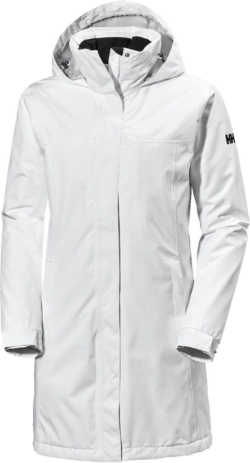Jacke Helly Hansen Women's Aden Insulated Rain Coat Jacke White XS