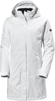 Jacket Helly Hansen Women's Aden Insulated Rain Coat Jacket White XS - 1