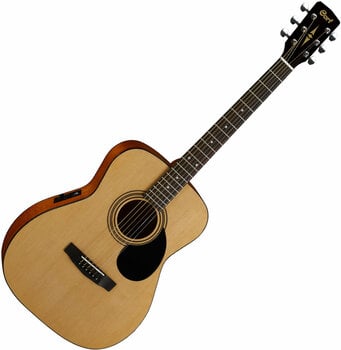 Dreadnought elektro-akoestische gitaar Cort AF510E Open Pore Natural - 1