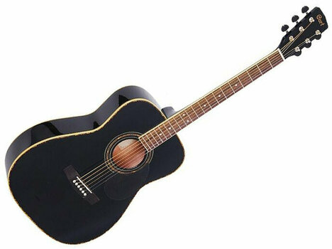 Akusztikus gitár Cort AF580 BK - 1
