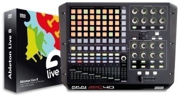 MIDI kontrolér Akai APC 40 Live Bundle