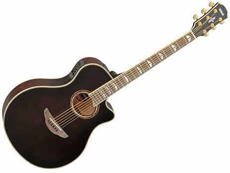 electro-acoustic guitar Yamaha APX 1000 MB Mocha Black (Pre-owned) - 1