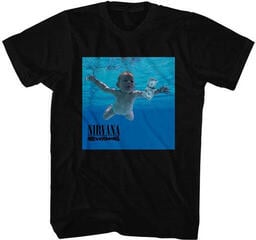 Риза Nirvana Риза Nevermind Album Unisex Black 2XL