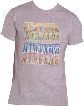Tričko Nirvana Tričko Repeat Grey XL - 1