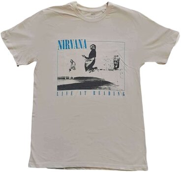 T-shirt Nirvana T-shirt Live At Reading Sand S - 1
