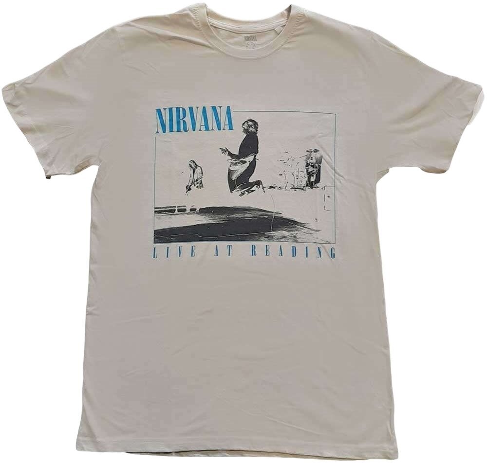 T-Shirt Nirvana T-Shirt Live At Reading Sand XL