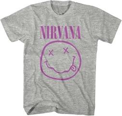 Tricou Nirvana Purple Happy Face