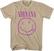 T-Shirt Nirvana Purple Happy Face Sand M T-Shirt