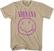 Tričko Nirvana Tričko Purple Smiley Sand XL