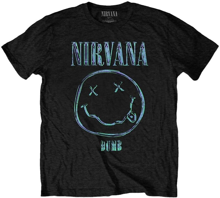 T-shirt Nirvana T-shirt Dumb Black S