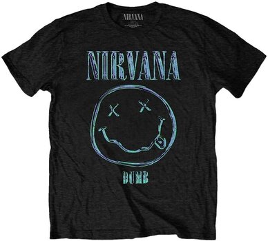 T-Shirt Nirvana T-Shirt Dumb Black L - 1
