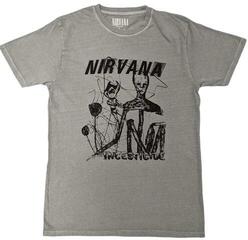 T-shirt Nirvana T-shirt Incesticide Stacked Logo Unisex Green L