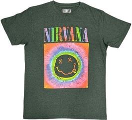 Tricou Nirvana Happy Face Glow Box Verde 2XL Tricou