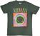 Tricou Nirvana Happy Face Glow Box Verde 2XL Tricou