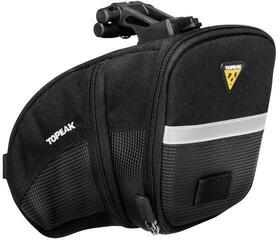 Cykeltaske Topeak AERO WEDGE PACK + Quick Click Sadelpose Black 0,98-1,31 L