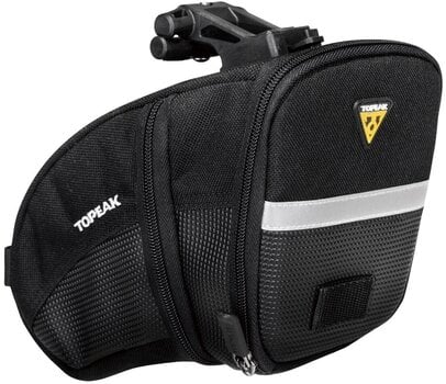 Bicycle bag Topeak AERO WEDGE PACK + Quick Click Saddle Bag Black 0,98-1,31 L - 1