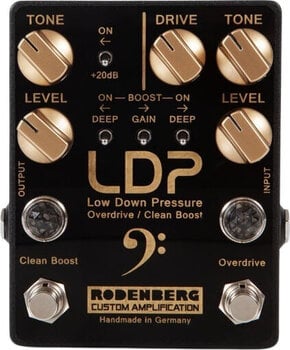 Basgitarr effektpedal Rodenberg LDP (OD/CB) Basgitarr effektpedal - 1