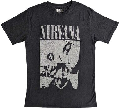 T-shirt Nirvana T-shirt Sitting Black S - 1