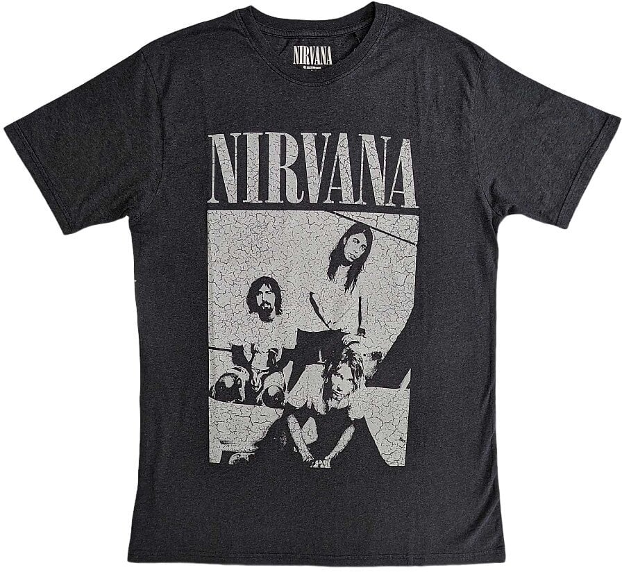 T-shirt Nirvana T-shirt Sitting Black M