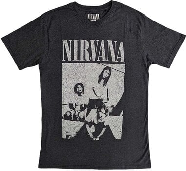 T-shirt Nirvana T-shirt Sitting Black M - 1