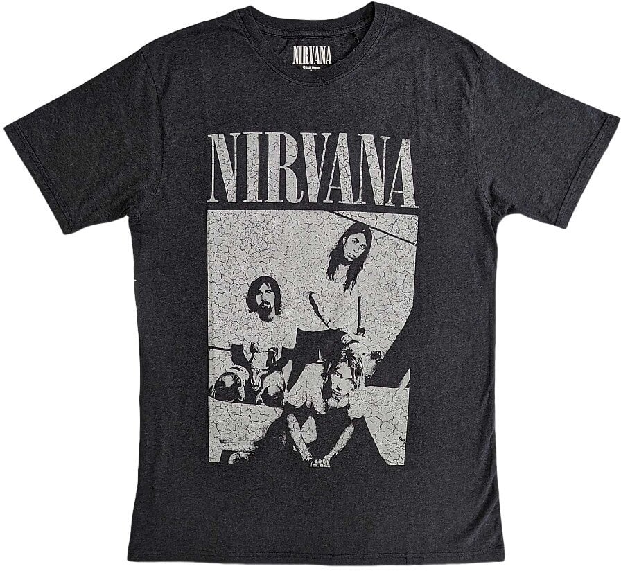 Skjorte Nirvana Skjorte Sitting Black XL