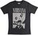 Tricou Nirvana Sitting Black 2XL Tricou