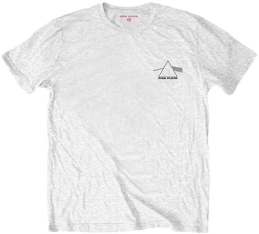 T-Shirt Pink Floyd T-Shirt F&B Packaged DSOTM Prism Outline White S