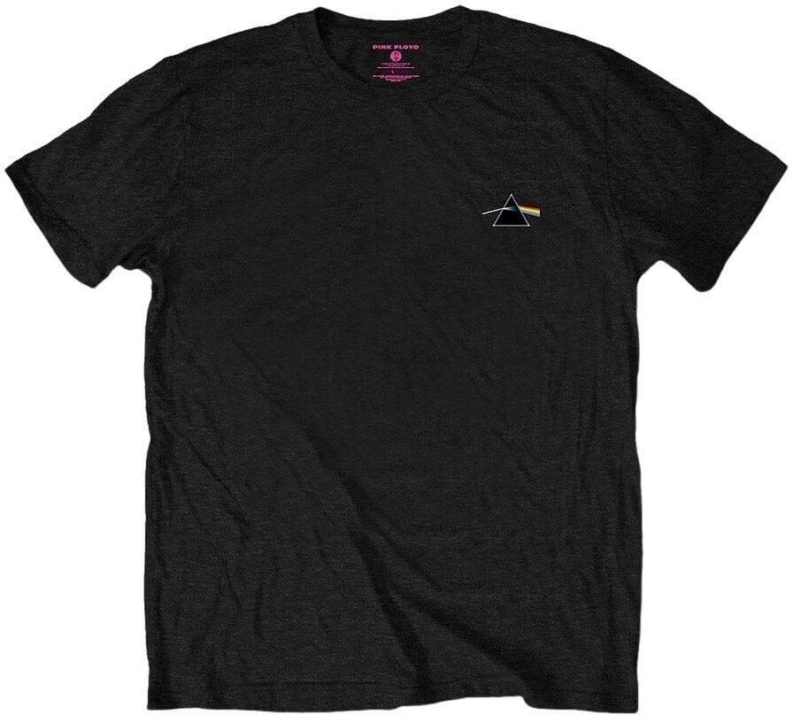 T-Shirt Pink Floyd T-Shirt F&B Packaged DSOTM Courier Black XL