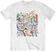 T-shirt Pink Floyd Pollock Prism White 2XL T-shirt