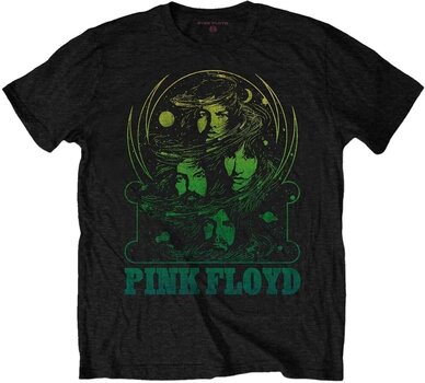 T-Shirt Pink Floyd T-Shirt Green Swirl Black S - 1