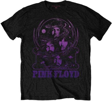 T-shirt Pink Floyd T-shirt Purple Swirl Black S - 1