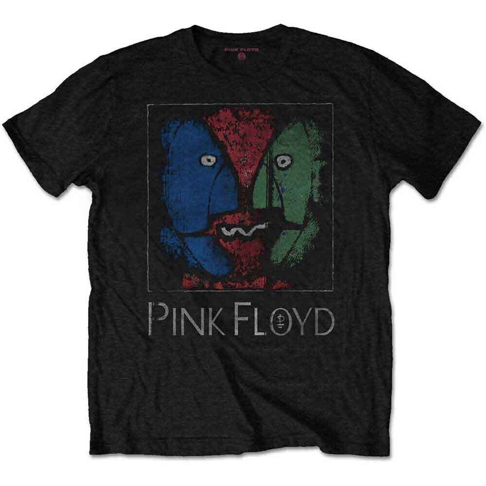 T-Shirt Pink Floyd T-Shirt Chalk Heads Black S