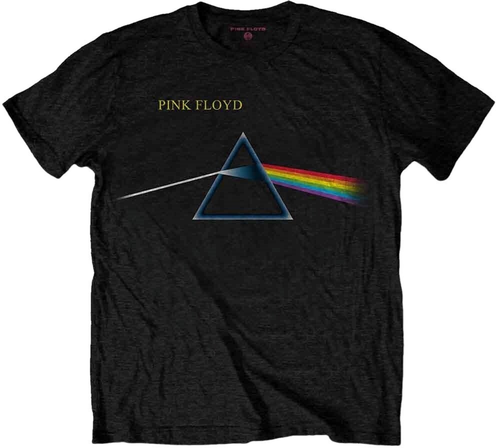 Skjorte Pink Floyd Skjorte DSOTM Flipped Black S
