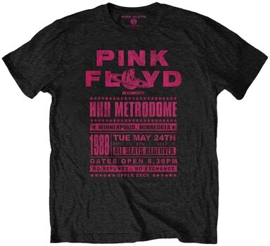 Tričko Pink Floyd Tričko Metrodome '88 Black S - 1
