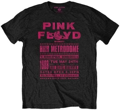 Maglietta Pink Floyd Maglietta Metrodome '88 Black L - 1