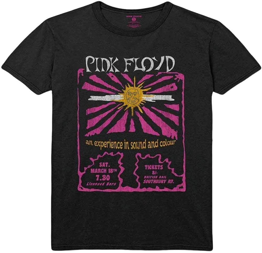 Tričko Pink Floyd Tričko Sound & Colour Black M