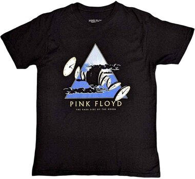 T-Shirt Pink Floyd T-Shirt Melting Clocks Black M - 1