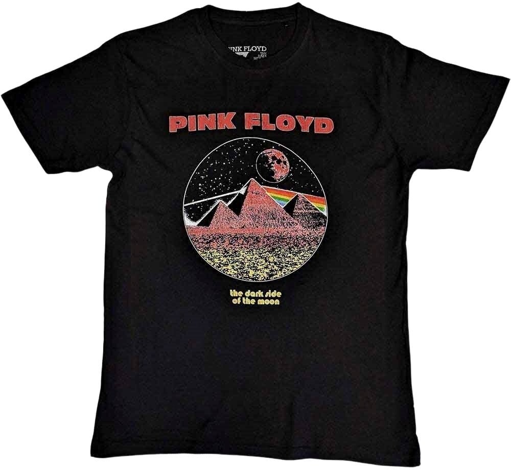 Tričko Pink Floyd Tričko Vintage Pyramids Black S
