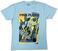 Camiseta de manga corta Pink Floyd Camiseta de manga corta Knebworth Live Azul L