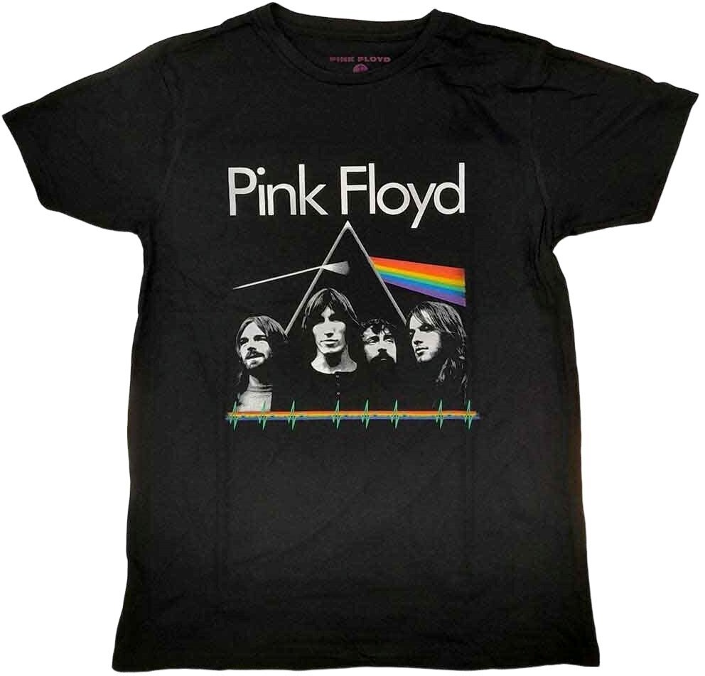 Shirt Pink Floyd Shirt DSOTM Band & Pulse Black 2XL