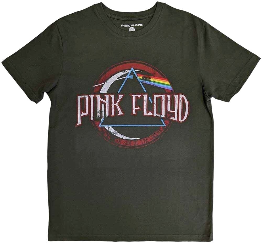 Maglietta Pink Floyd Maglietta Vintage DSOTM Seal Green S