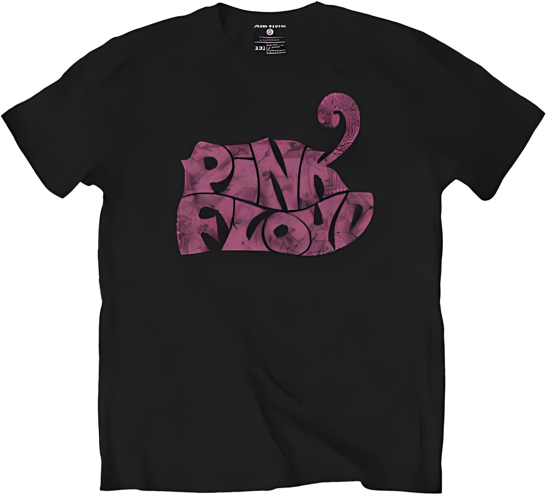T-shirt Pink Floyd T-shirt Swirl Logo Black S