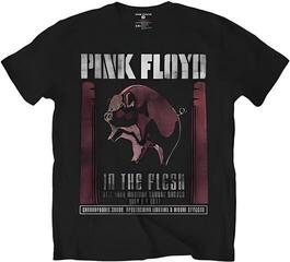 Риза Pink Floyd In the Flesh Unisex Тениска с къс ръкав/Black/Къси