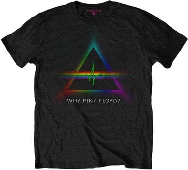 Camiseta de manga corta Pink Floyd Camiseta de manga corta Why Black M - 1